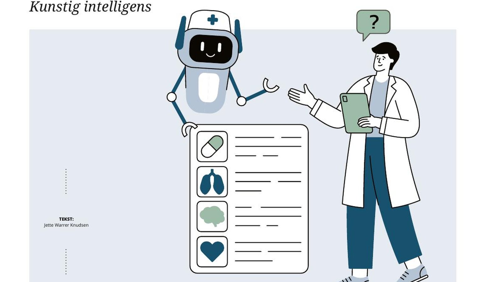 AI – din ven eller fjende som læge?